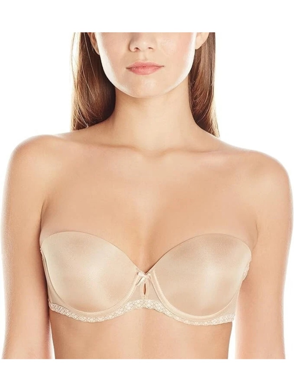 Strapless Smooth Bandeau Bra in Nude